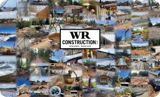Project board photos of WR Construction Projects