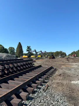 Construction of Railroad Tracks