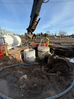 Storm Water Manhole Installation