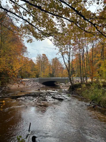 Sucker River New Culvert Construction